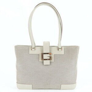 Gucci GG logo leather tote bag Shoulder